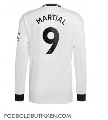 Manchester United Anthony Martial #9 Udebanetrøje 2022-23 Langærmet